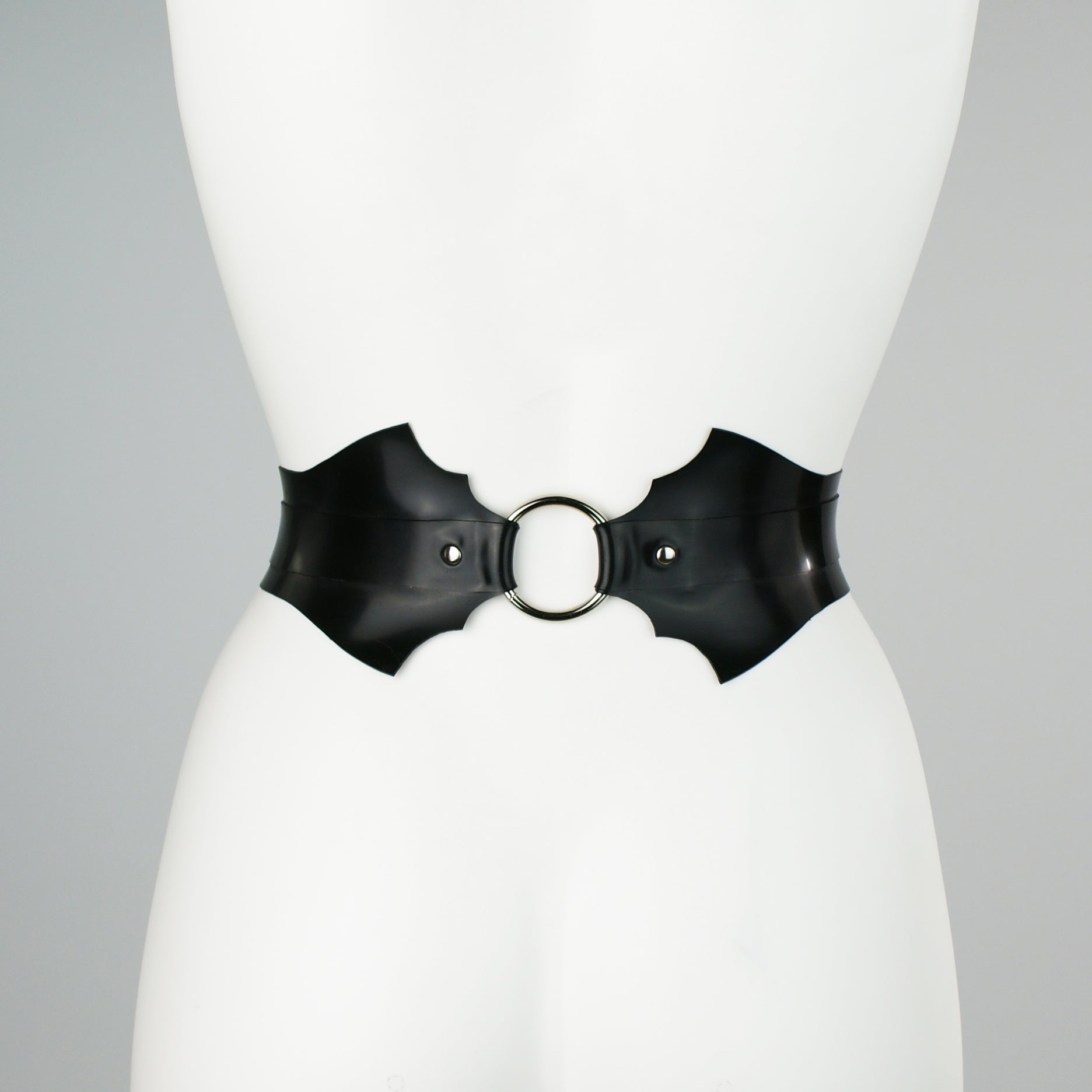 Fledermaus Latex Buckled Bat Belt – Northern Rubberworks