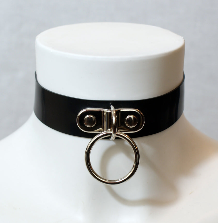 Latex D-Ring collar with small O-Ring
