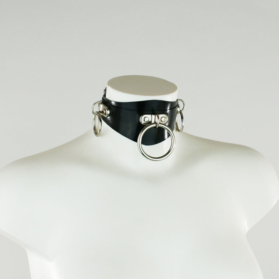 Gwen Heavy Rubber Multi O Ring Collar – Northern Rubberworks