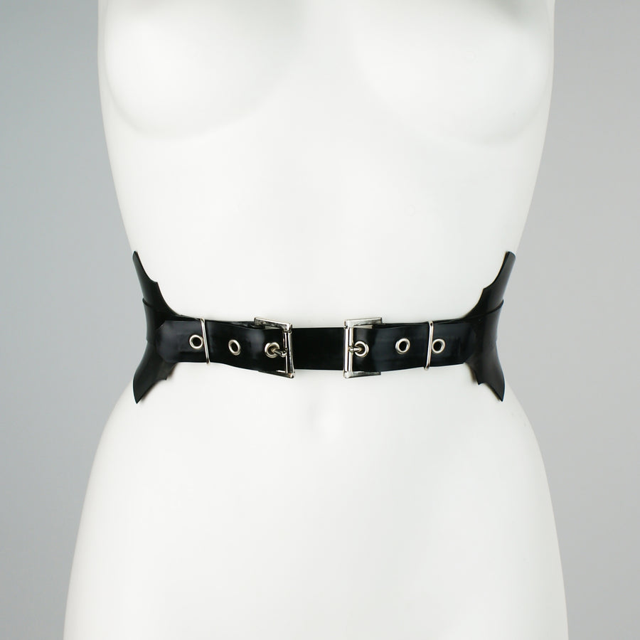 Fledermaus Latex Buckled Bat Belt Northern Rubberworks Fledermaus Latex Buckled Bat Belt Northern Rubberworks